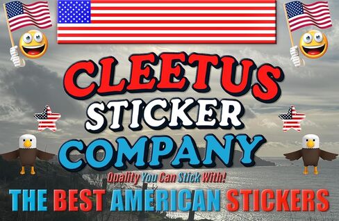 5 YETI Stickers by CleetusStickerCompany – Waterproof Vinyl Decals for Coolers, Tumblers, Laptops & More in Saudi Arabia