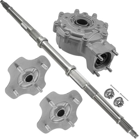 Caltric Rear Differential and Axle Shaft Wheel Hub Compatible with Honda TRX300 Fourtrax 300 2X4 1988 1989 1990 1991 in Saudi Arabia