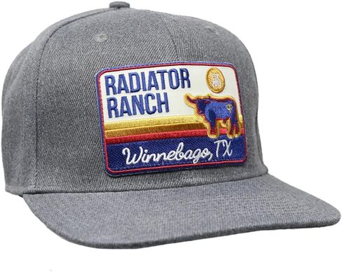 Dale Brisby's Rodeo Time Bull Hauler Meshback Navy in Kuwait