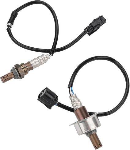 JDMON 2PCS Oxygen O2 Sensor Upstream Downstream Replacement for 2007-2011 Honda Civic 1.8L L4 Compatible with 234-9124, 234-4350 in Saudi Arabia