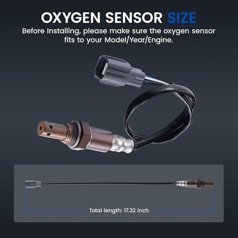 مستشعر Oxygen O2 234-9042 متوافق مع Toyota Camry ، 8946708010 مستشعر الأوكسجين الاستبدال المتوافق مع Lexus ES300 ES330 RX330 RX350 RX400H ، 1PCS in Saudi Arabia