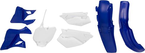 HECASA Restyle Plastic Kit Complete Set Compatible with Yamaha 1996-2001 YZ125 YZ250 Black Flexibility and Durability in Saudi Arabia