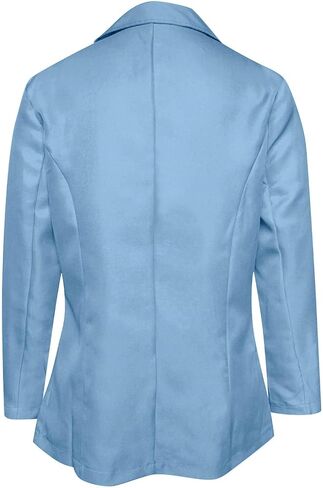 Fartey Womens Blazer Business عرضية مفتوحة مفتوحة للوزن طويل الأكمام طويلة الأكمام in Kuwait