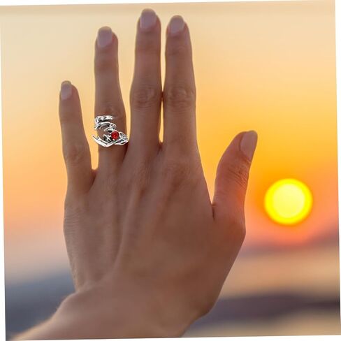 Punk Scorpion Ring for Men Open Design with Rhinestones Vintage Statement Jewelry for and Hip-hop Fashion Comfortable Fit for Everyday Wear in Saudi Arabia