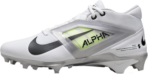 حذاء كرة القدم Alpha Menace 4 Pro NRG من نايكي (FQ3984-600، بيكانتي أحمر/يوسفي ساطع/أحمر تنين/أسود) مقاس 9.5 in Saudi Arabia