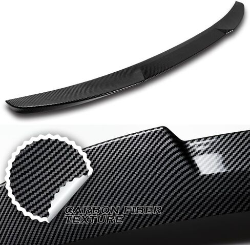 ترقب مواد ABS المضبوطة على طراز V-Strunk Lid Spoiler Wing متوافق مع 2017-2018 Hyundai Elantra ، والملحقات الخارجية ، وأجزاء استبدال أدوات الجسم التلقائي (ألياف الكربون مرسومة) in Kuwait