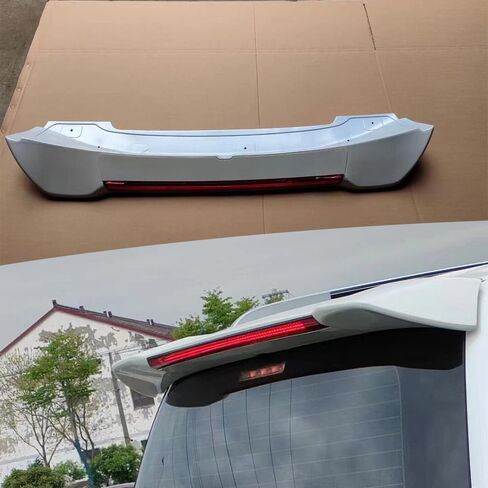شفة Tailer Tail Wing Tail الخلفية لاند Cruiser LC200 2008-2023 مع الضوء in Saudi Arabia