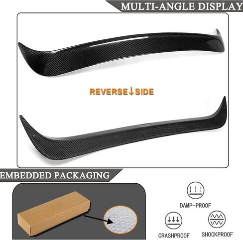 McArcar Kit Carbon Fiber Soffler for Mercedes Benz Cla-Class W117 C117 2013-2018 CLA180 CLA200 CLA250 CLA45 AMG WIND WIND WIND (ألياف الكربون) in Saudi Arabia