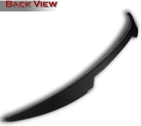 Q1-TECH, ABS Rear Trunk Lip Wing Spoiler Compatible with 2015-2020 Acura TLX, Rear Wing Replacement Trunk Boot Rear Spoiler, 2016 2017 2018 2019 (Matt Black) in Saudi Arabia