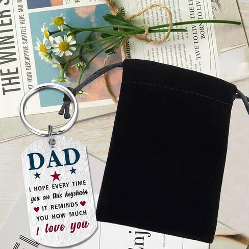 Viaen Happy Fe -Day Dad من ابن الابن - هدايا لأب عيد ميلاد مفتاحي عيد ميلاد الزفاف عيد الميلاد عيد الميلاد in Saudi Arabia
