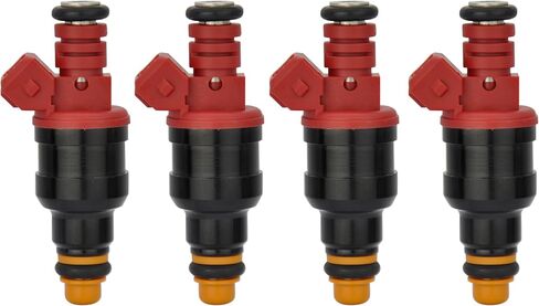 4pcs Fuel Injectors Replacement for 1995 1996 1997 Mazda B2300 Ford Ranger F57E-B2C 842-12107 F57Z9F593B ZZM313250 FJ229 in Saudi Arabia