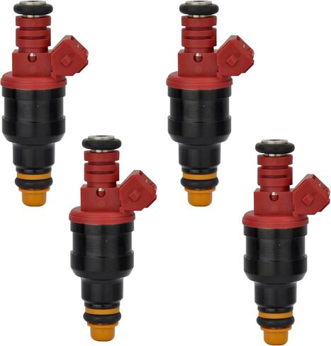 4pcs Fuel Injectors Replacement for 1995 1996 1997 Mazda B2300 Ford Ranger F57E-B2C 842-12107 F57Z9F593B ZZM313250 FJ229 in Saudi Arabia