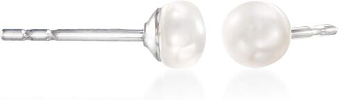 Ross-Simons 4-8mm Cultured Pearl Jewelry Set: 5 Pairs Of Stud Earrings With Sterling Silver in Saudi Arabia