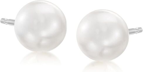 Ross-Simons 4-8mm Cultured Pearl Jewelry Set: 5 Pairs Of Stud Earrings With Sterling Silver in Saudi Arabia