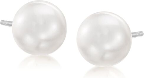 Ross-Simons 4-8mm Cultured Pearl Jewelry Set: 5 Pairs Of Stud Earrings With Sterling Silver in Saudi Arabia