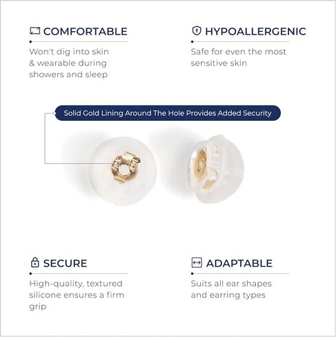 10K or 14K Real Solid Gold Halo Earrings for Women | White or Yellow Gold Halo Round Cut Studs | 0.5 to 3 Carat Cubic Zirconia CZ Simulated Diamond in Kuwait