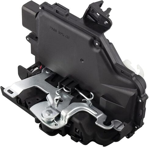 Door Latch Lock Actuator Compatible with Audi TT 2001 2002 2003 2004 2005 2006 1.8L, TT Quattro 2001-2006 1.8L 2004-2006 3.2L, Convertible, Coupe - Front Left Driver Side, Replace# 8N1837015B in Saudi Arabia