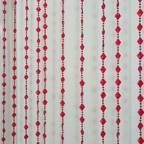AVE Splited Startain Mostainways Acrylic Hanging Door Beads String Stertains Tassel Room Divider Decord Decore for Doorwway Window Room Wedding 050-F-G (39 × 76.8 Inch) (Coffee) in Kuwait