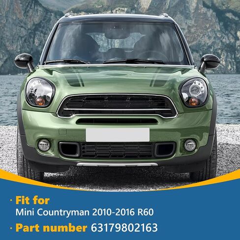 TOPUS Pair Fog Lights for 2011-2016 Mini Cooper Countryman Paceman R60 R61 Front Bumper Fog Lamp W/O BULBS Left Driver & Right Passenger Side Clear Lens OEM Replacement 63179802163,faros antiniebla in Saudi Arabia