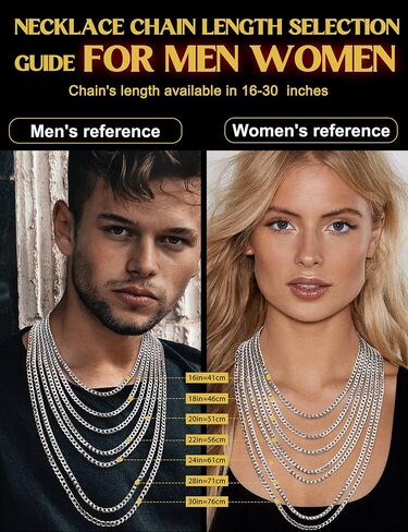 925 Sterling Silver Cross Necklace for Men Women - Stainless Steel Diamond Cut Cuban Link Rope Chain Layered Cross Pendant Necklaces Jewelry 14-30 Inches in Kuwait