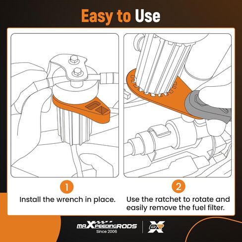 MaxPeedingrods Fuel Fuled Filter Separator Water Water for Yamaha 2006-2023 4-Strokes 150-350 HP (الرقم التسلسلي 0406 إلى الحالي) أكواب المرشح ، استبدل YB-ACC04 18-79815 in Saudi Arabia
