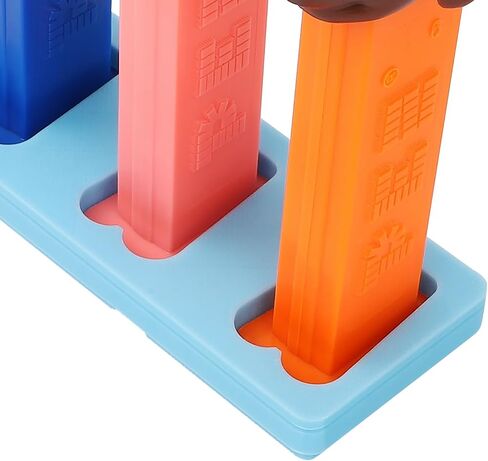 Display Stand for Pez Dispenser- 1PCS Blue Storage Holder Compatible with PezDispenser in Saudi Arabia