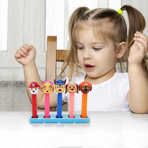 Display Stand for Pez Dispenser- 1PCS Blue Storage Holder Compatible with PezDispenser in Saudi Arabia