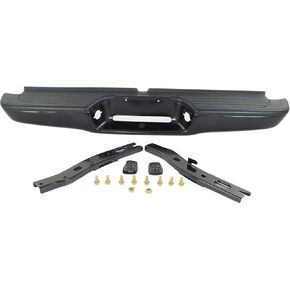 Evan Fischer Rear Step Bumper Compatible With 1995-2004 Toyota Tacoma Fleetside Face Bar and Pads With Bracket in Kuwait