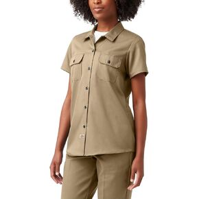 Dickies Women's 574 Original Work Shirt, Khaki in Kuwait