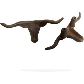 25 الحديد الزهر على الطراز العتيق الطويل درج التوجيه Longhorn سحب الحظيرة مقبض مقبض الباب in Kuwait