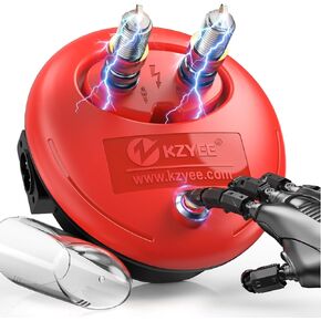 kzyee ks40 scip slug tester ، 0-6000 دورة في الدقيقة قابلة للتعديل تردد العمل ، اختبار لفائف الإشعال المحرك ، أداة اختبار شرارة السيارات/الدراجات النارية ، اختبار ثنائي المنفذ لجميع مقابس شرارة البنزين 12 فولت in Kuwait