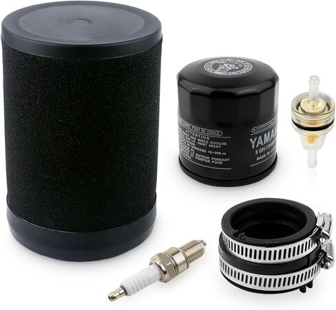 Air Filter Cleaner Element Intake Manifold Boot Fuel Filter Oil Filter For Kawasaki Prairie 360 KVF360 2x4 4x4 2003-2013 in Saudi Arabia