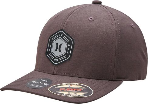 Hurley Men's Baseball Cap - Moisture-Wicking Quick-Dry Curved Bill Fitted Baseball Hats for Men (Sizes: S-XL) in Saudi Arabia