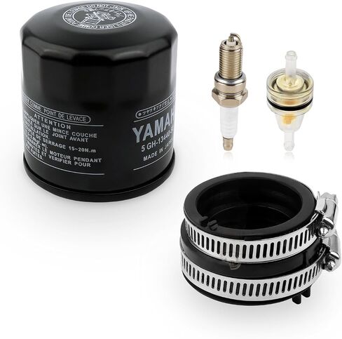 Air Filter Cleaner Element Intake Manifold Boot Fuel Filter Oil Filter For Kawasaki Prairie 360 KVF360 2x4 4x4 2003-2013 in Saudi Arabia