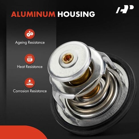 A-Premium Engine Coolant Thermostat with O-ring Compatible with Mazda CX-5 2013-2016 2019, 3, 6, 2, 626, 3 Sport, Millenia, MPV, MX-3, MX-6, Protege, Protege5 & Ford Probe & Chevrolet Tracker in Saudi Arabia