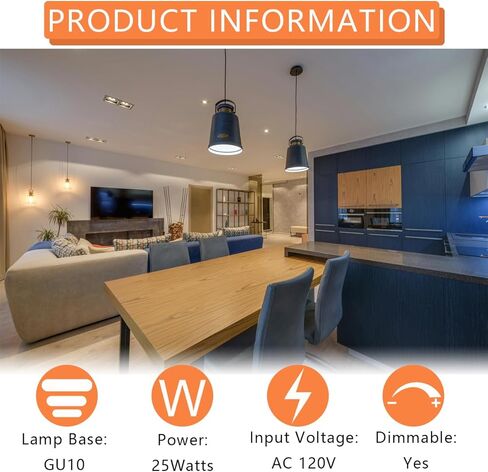 Halogen Bulb 50 Watt GU10 120V NP5 Replacement Bulb for Candle Warmer, Scent Wax Burner, Fragrance Melt, Warming Bulb JDR Dimmable, Warm White 2700K Pack of 4 in Kuwait