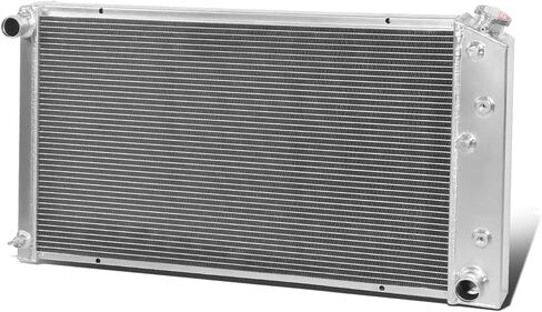 Auto Dynasty Full Aluminum Radiator Compatible with 1947-1954 Chevy Pickup Suburban L6 3-Row Cooling Radiator in Saudi Arabia