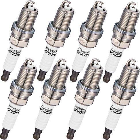 BDFHYK 5044 Iridium Spark Plugs Compatible with Porsche Ferrari Lamborghini 911 Countach Jalpa Silhouette Urraco 512 BB Renault Fuego 2.0L 2.5L 3.0L H6 V8 Replacement for BR8EIX Set of 4 in Saudi Arabia
