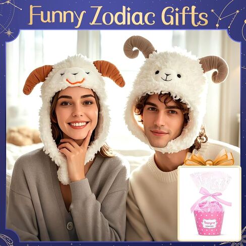 HAPPYPOP Funny Capricorn Zodiac Gifts for Women - Astrology Constellation Horoscope Gifts Teen Girls, Capricorn Socks, December January Birthday Gifts in Saudi Arabia
