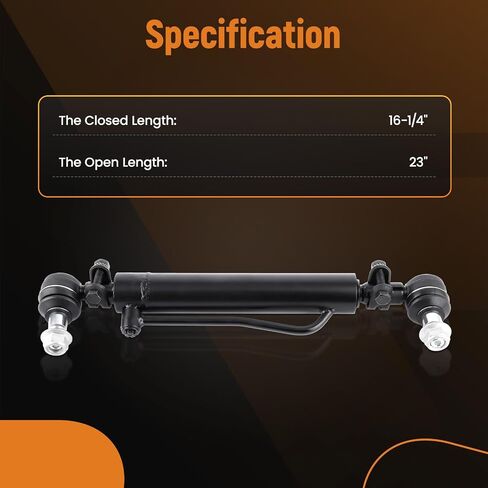 MaxPeedingRods D128454 D84800 2 X أسطوانة التوجيه السلطة للحالة 480B 480C 480D 480E 580C 580D 580SD 580SE in Saudi Arabia