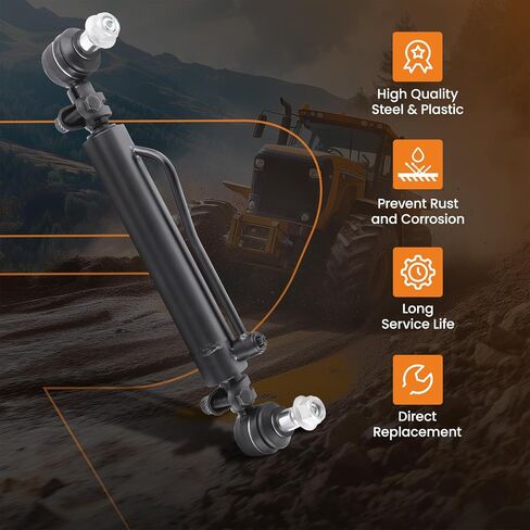 MaxPeedingRods D128454 D84800 2 X أسطوانة التوجيه السلطة للحالة 480B 480C 480D 480E 580C 580D 580SD 580SE in Saudi Arabia
