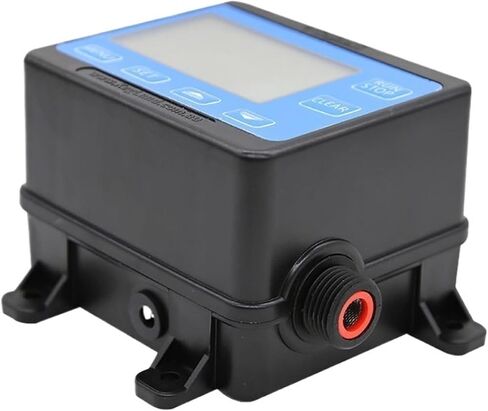 1PCS integrated valve quantitative controller digital display flow meter 4-tube flow counter electronic water meter in Saudi Arabia