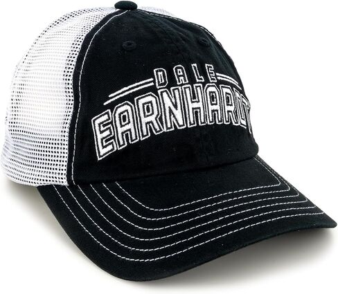 Dale Earnhardt 2025 Big Name Mesh Hat Black/White in Saudi Arabia