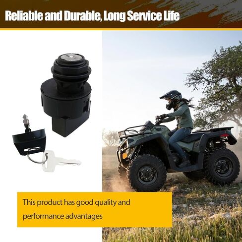 Ignition Key Switch Fit for Can-Am Renegade Outlander Commander Maverick 450 500 570 650 800R 850 1000R Max Replace 710003847 710002327 710007863 in Saudi Arabia