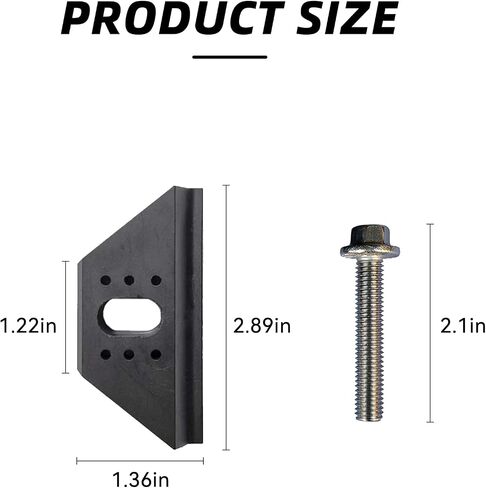 Base Clamp Car Battery Hold Down Kit, Car Accessories Battery Tie Down Bracket with Stainless Steel Bolt Kit, Compatible with Select Buick Chevy GM Models 14005061 (Type A) in Kuwait