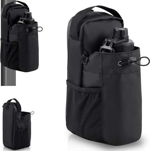 3X Stronger Magnetic Gym Bag - Water-Resistant Fitness Water Bottle Bag for Men and Women, Phone/Wallet Storage for Travel, Sport, Cycling, Workout (Fits Hydro Flask & Yeti Tumblers) in Saudi Arabia