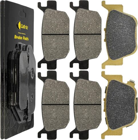 Caltric Rear and Front Left Right Brake Pads Compatible with Honda Rincon 680 TRX680 2006 2007 2008 2009 2010-2023 in Saudi Arabia