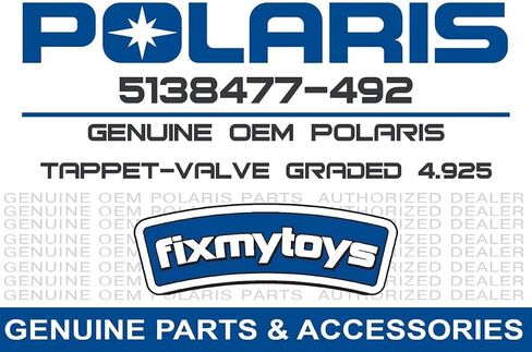 Polaris Ranger صمام Tappet ، 4.925 ، الجزء الأصلي OEM الجزء 5138477-492 ، كتي 1 in Saudi Arabia