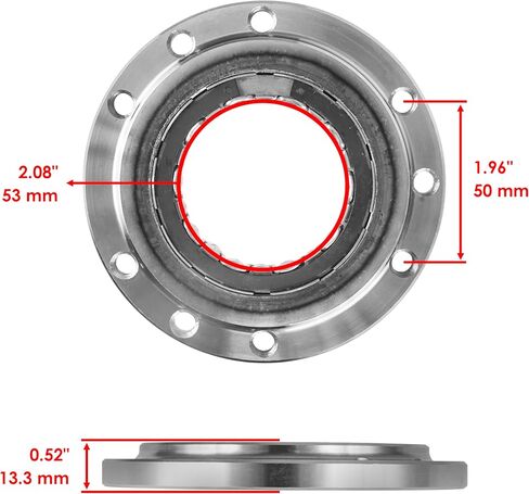 Caltric Starter Clutch Sprag Housing Compatible with Can-Am Traxter 500 4X4 1999 2000 2001-2005 in Saudi Arabia