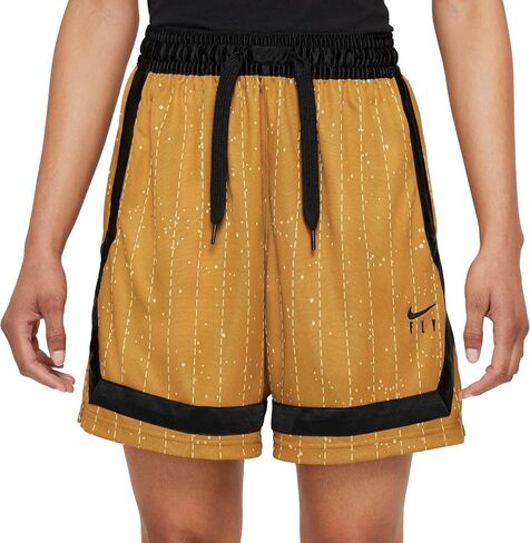 Nike Women's Dri-FIT Swoosh Fly Crossover Striped Basketball Shorts (C(DA6498-712)/B, XX-Large) in Saudi Arabia